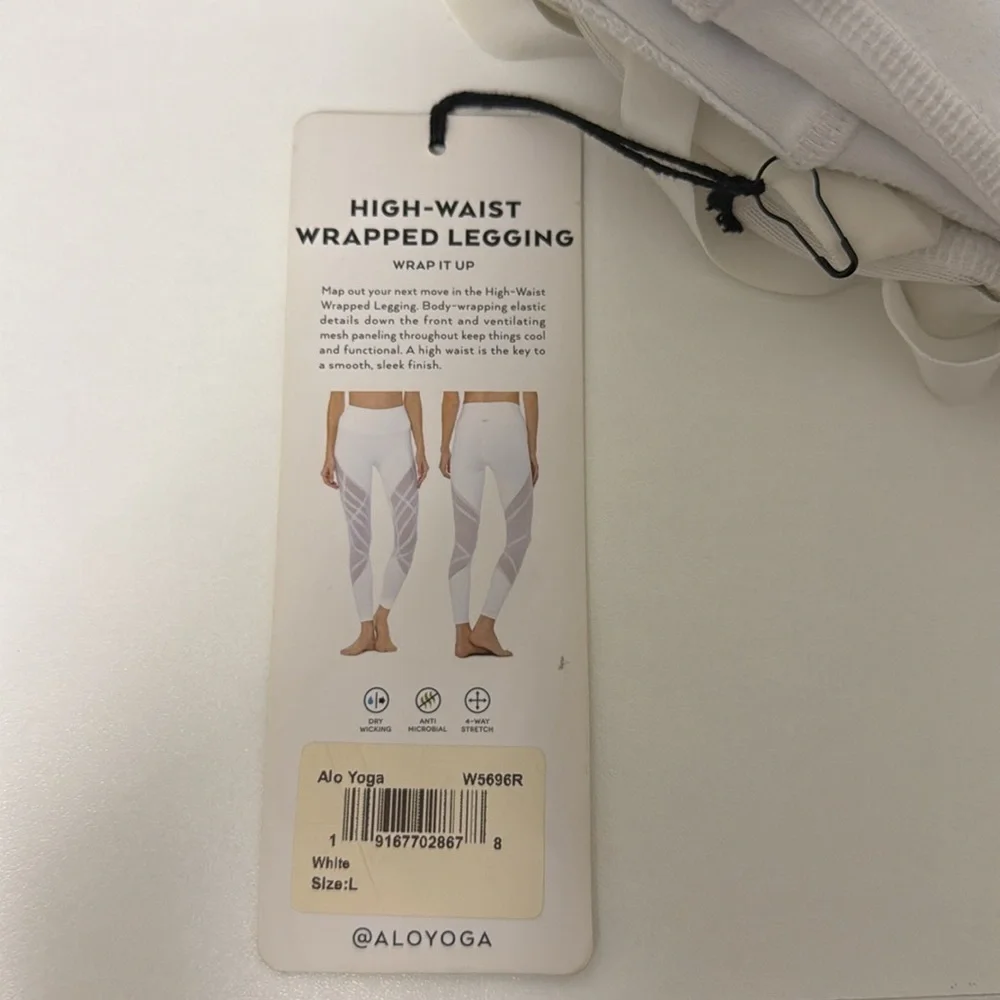 Alo High-Waist Wrapped Stirrup Leg  - Large NWT